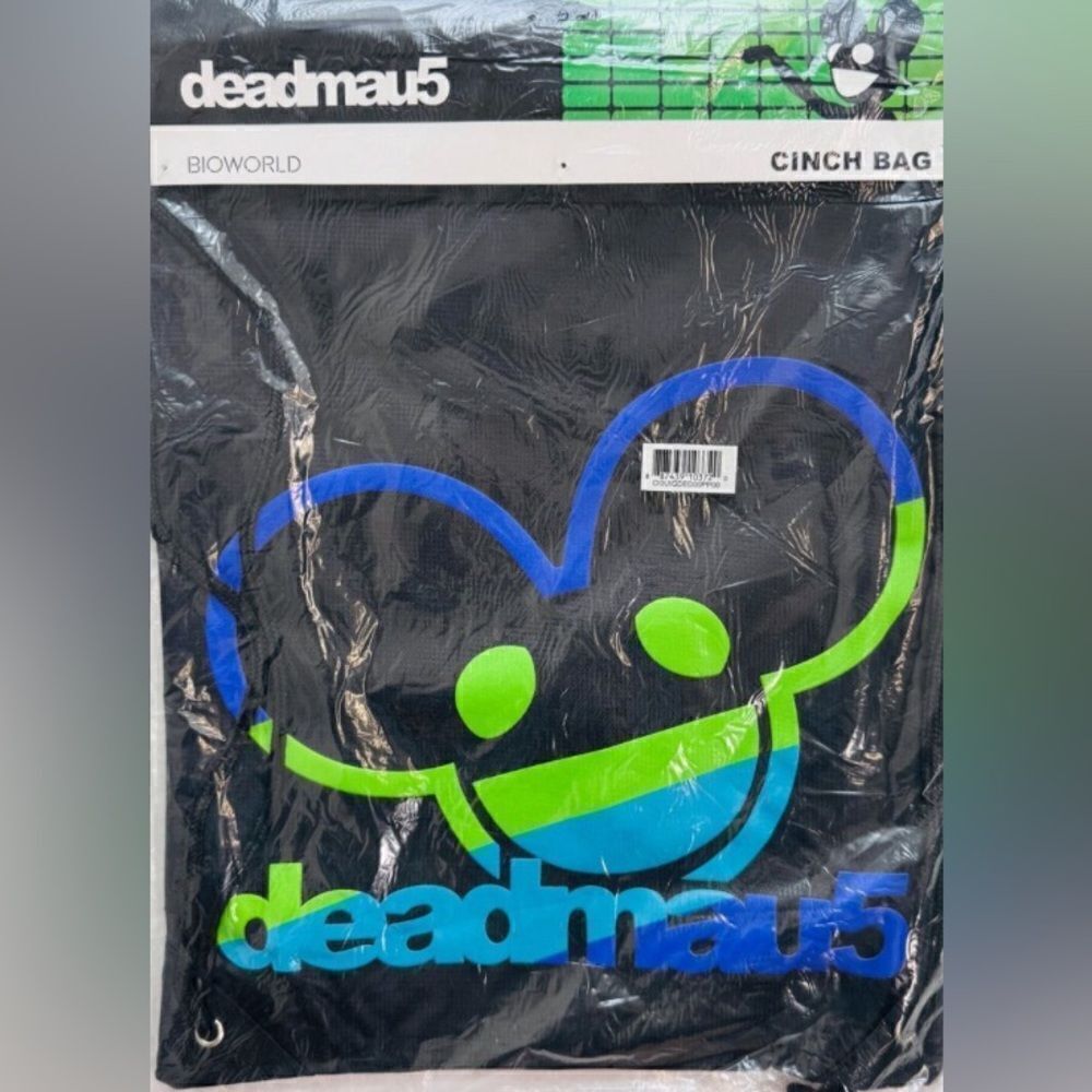Deadmau5 Cinch Bag NWT